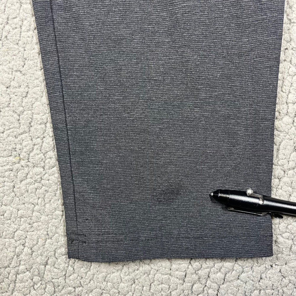 Men's Charcoal Straight-Fit Chino Pants - Picture 4 of 13